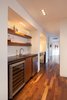 Modern home with Large Pools, Tubs, Shower, Raised Planters, Shrubs, Grass, Front Yard, Large Patio, Porch, Deck, Horizontal Fences, Wall, Landscape Lighting, Dark Hardwood Floor, and Hallway. Bar Photo 3 of Sherwood