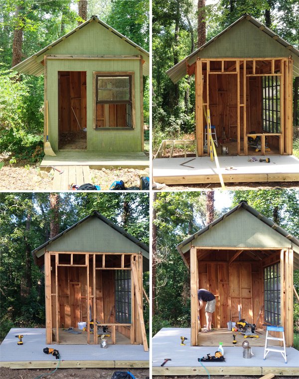 Photo 4 of 20 in An Amazing Kids’ Playhouse Built from an Old Backyard Shed - Dwell