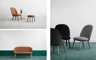 The Ace Lounge Collection in leather, velour, and wool.
