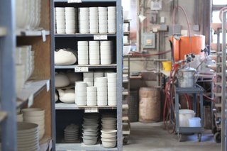 Ready to be glazed and fired, when needed.