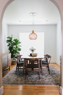 Ventura dining table and Evan chairs
