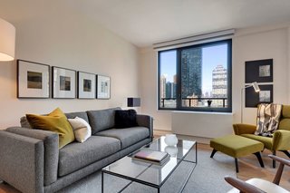 Cade sofa, Tyne coffee table, Boden chair 