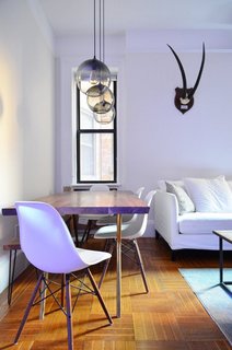 Table Pendant Lighting Adds to New York City Home's Unique Minimalism - Photo 2 of 3 -