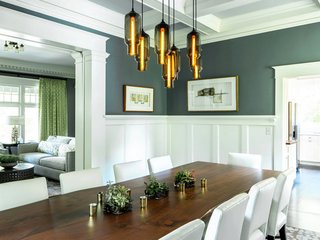 Dining Room Pendant Lighting Sets the Mood in an Eclectic Oregon Home - Photo 2 of 4 -