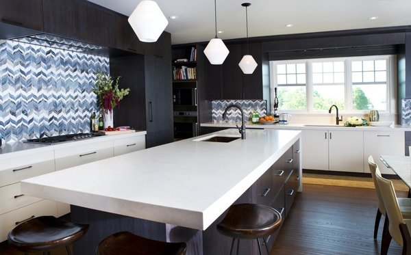 bright kitchen island lighting