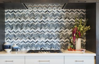 Bold Kitchen Island Pendant Lighting Shines Bright in Boston Home - Photo 2 of 3 -