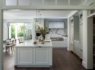 Modern Farmhouse Incorporates Contemporary Kitchen Island Pendant Lighting - Photo 2 of 3 -
