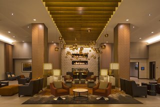 Downtown Denver Hyatt Warms up with Modern Hotel Lighting - Photo 1 of 3 -