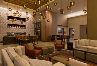 Downtown Denver Hyatt Warms up with Modern Hotel Lighting - Photo 3 of 3 -