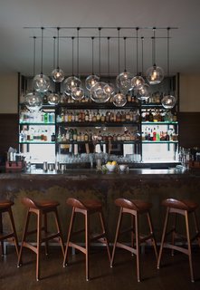 Modern Restaurant Lighting at Adorns Creekside Hotel and Bar - Photo 1 of 4 -