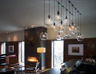 Modern Restaurant Lighting at Adorns Creekside Hotel and Bar - Photo 2 of 4 -