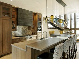 Cozy Colorado Retreat Features Multi-Pendant Modern Lighting - Photo 2 of 3 -