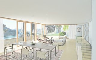 Coastal Contemporary:
10 Modern Seaside Homes - Photo 8 of 10 - Remarkable Swiss Waterfront Villa: Just five minutes outside of Lugano, architect and interior designer Mischa Groh meticulously constructed Villa Cigno. With spectacular views of the lake and Mount San Salvitore, this newly built home is a contemporary masterpiece. Presented by Fontana Sotheby's International Realty.