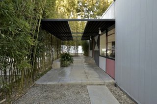 The Entenza House by Charles Eames and Eero Saarinen in the Pacific Palisades in Los Angeles.