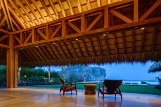 The property features a spectacular ocean view in a equally spectacular setting. 