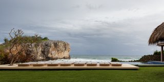 Shown here is the seaside saltwater pool. 