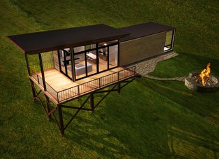 An elevated rendering of the Lookout model.