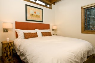 The Wedge cabin sleeps up to four guests.