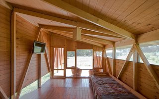 Experience the Magic of Easter Island While Staying in a Modern Eco-Cabana - Photo 4 of 6 - The banks of windows on either side of the huts illuminate the interiors and allow for natural cross ventilation. 