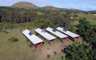 Experience the Magic of Easter Island While Staying in a Modern Eco-Cabana - Photo 6 of 6 - Hot water is obtained via solar panels that are located on the roof of each cabana.