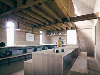 Create Your Own Modular Hut With a Brilliant Prefabricated Assembly Kit - Photo 6 of 8 - The Backcountry interior options are rustic and built to make the outdoors more accessible. 