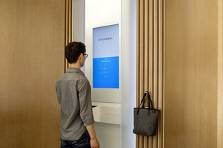 A Healthcare Start-Up Combines Modern Design With Top-Notch Technology and Care - Photo 6 of 11 - Patients can view their own body scan results from an app on their phone, while the doctors access the information inside the exam room.