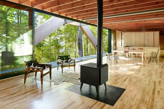 A Unique Home in the Canadian Forest That Doubles As a Bridge - Photo 4 of 11 -