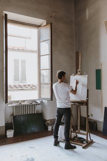 A 16th-Century Florentine Palazzo Is Transformed Into an Artist Residency - Photo 19 of 19 - The heart of Numeroventi is the artist residency.