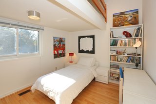 The third bedroom features a mezzanine level perfect for a children’s play space. 