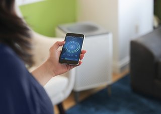 Instantly Make Your Home Healthier With Airmega - Photo 4 of 9 - The Airmega mobile app lets you remotely change settings on Wi-Fi enabled units and monitor the air quality in your home anytime, from anywhere. It also can give you real-time air quality notifications, filter lifetime monitoring and a scheduler. 