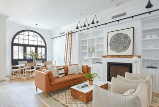 Two Renovated Carriage Houses in Brooklyn Hit the Market - Photo 6 of 13 - The light-filled, lovely living room of 411 Vanderbilt