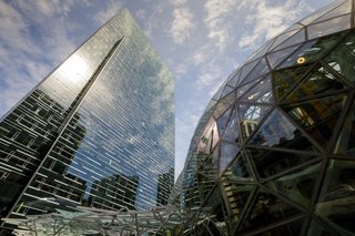 The Spheres form a dramatic addition to the Amazon headquarters and a landmark in downtown Seattle, demonstrating the company’s long-standing commitment to the city.