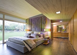 A Luminous Palm Springs Midcentury Asks $3.35M - Photo 6 of 16 - The home features four bedrooms with en-suite bathrooms. 