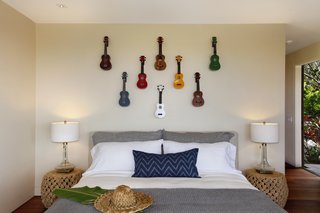 A Breezy Hawaiian Residence by Olson Kundig Hits the Market at $6.95M - Photo 7 of 14 - Simple island-flavored decor dresses one of the other bedrooms. 