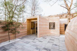 By constructing separate volumes and courtyards, natural light is now able to make its way into every space of the residence. 