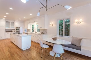 Moby Lists His Newly Renovated Los Feliz Manor For $4.5M - Photo 5 of 19 - The bright and airy updated kitchen is now state of the art and includes a cozy breakfast nook. 