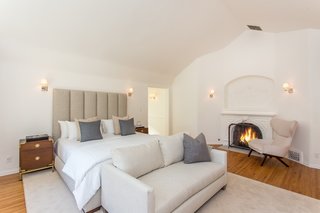 Moby Lists His Newly Renovated Los Feliz Manor For $4.5M - Photo 16 of 19 - An up-close view at the wood-burning fireplace. 