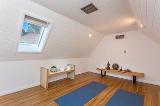 Moby Lists His Newly Renovated Los Feliz Manor For $4.5M - Photo 14 of 19 - The upstairs loft is currently used as a yoga practice space. 