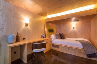 Moby Lists His Newly Renovated Los Feliz Manor For $4.5M - Photo 18 of 19 - The lower level assistant’s office/guest suite has a secret "speakeasy" entrance into a full bath/steam room.