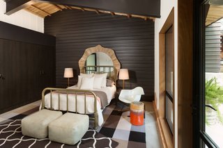  A peek at one of the six bedrooms. 