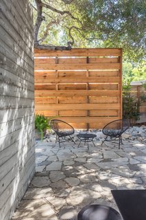 A quiet corner of the courtyard. 