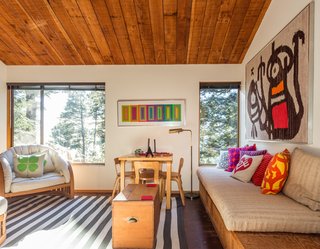 A living area in the bunk house.