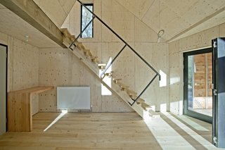 10 Buildings We Love by Piers Taylor - Photo 21 of 26 - As far as Invisible Studio is aware, the Caretaker's House is the world’s first green timber building insulated to Passive House standards, and with Passive House airtightness. 