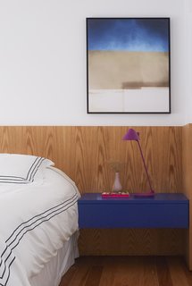 The bedrooms are all set behind the door to the private area of the home. 
