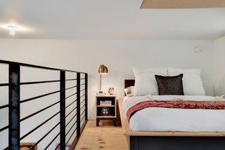Own This Alluring Sculptural Abode in Austin For $3.1M - Photo 15 of 21 - A look at the loft bed.