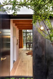A separate studio provides a hideaway for work or creative pursuits.
