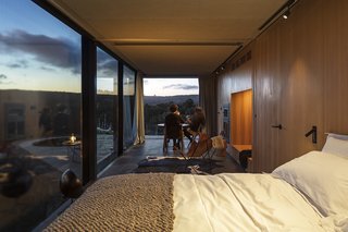 A New Prefab Hotel in Uruguay Seems to Melt Into the Landscape - Photo 6 of 9 - The nightscape is equally stunning. 