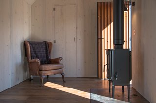 Go Off-Grid in This Prefabricated Cor-Ten Steel Cabin - Photo 10 of 12 - Innovative and contemporary, the inspiration for the cabin is firmly rooted in the traditions of rural living. 