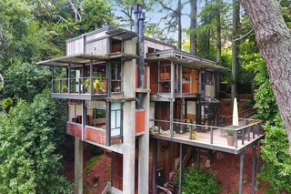 This Knockout Midcentury in the Bay Area Will Run You $1.9M - Photo 15 of 16 - A look at the back of the home. 