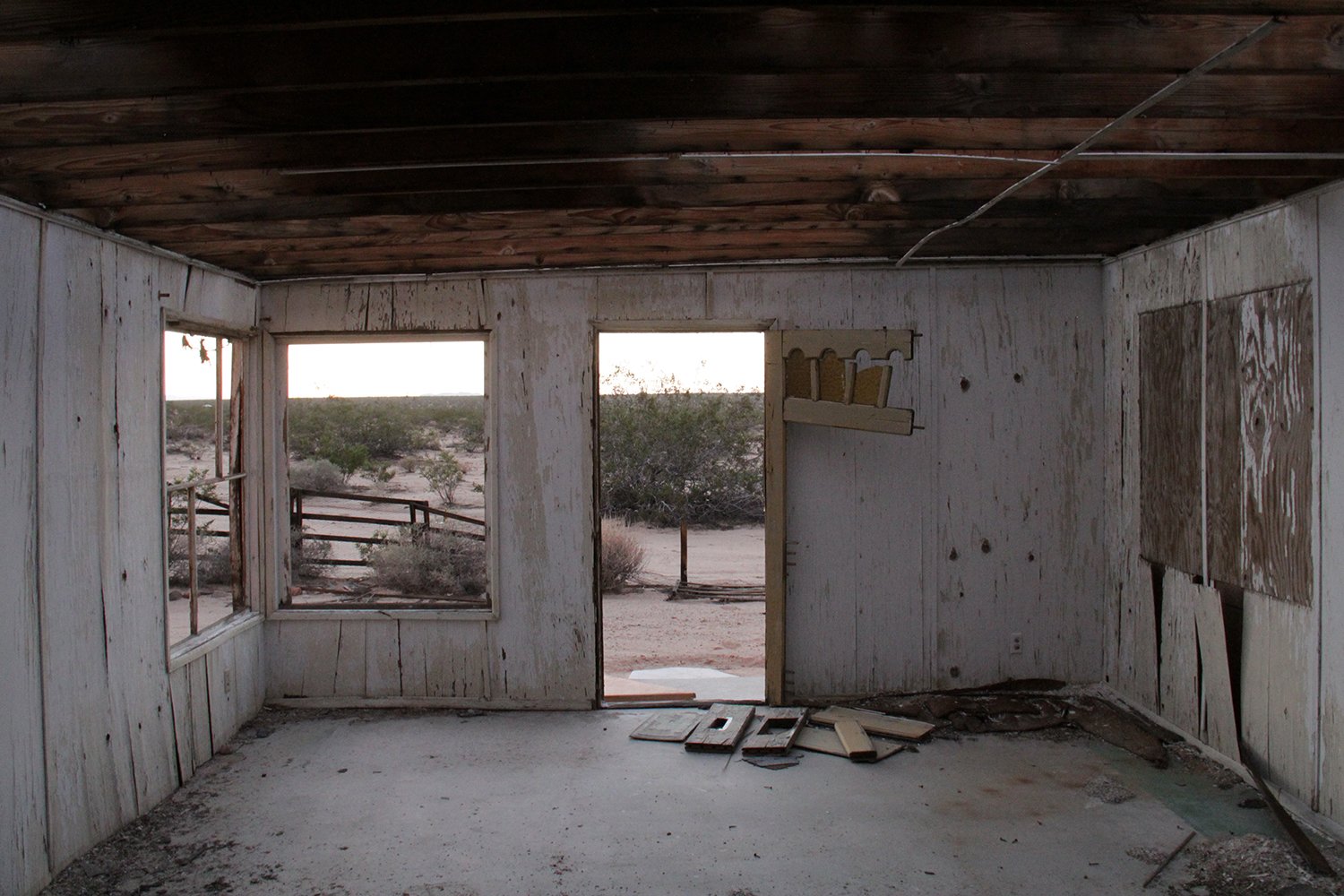 The interiors at the time of the purchase.